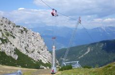 Nassfeld, Montage 6 CLD Rudnigsattelbahn